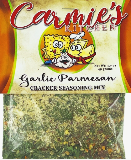 Carmie's Garlic Parmesan Cracker Seasoning Mix