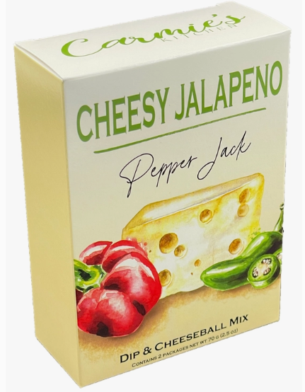 Carmie's Cheesy Jalapeno Gift Box Dip & Cheeseball Mix