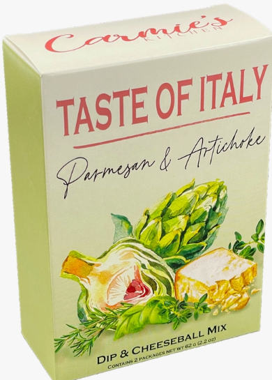 Carmie's Taste of Italy Gift Box Dip & Cheeseball Mix
