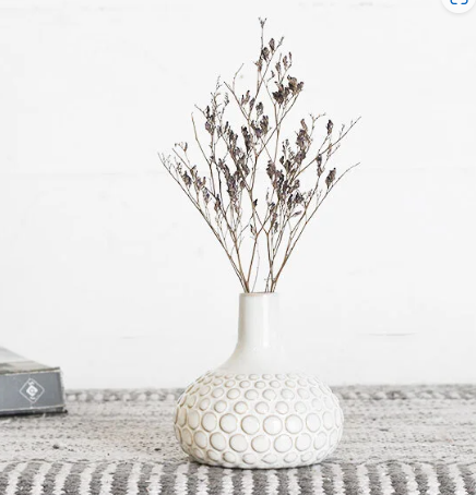 PD HXDC-051 3.98" DOT PATTERN VASE