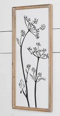 PD HX14350 METAL STEM WALL ART