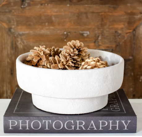 PD PDCP29 4.3" WHITE RAISED BOWL
