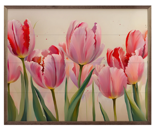 Kendrick Pink Tulips
