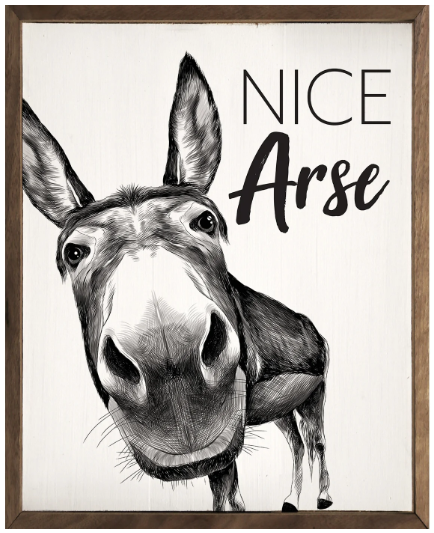 KH Nice Arse Mule White