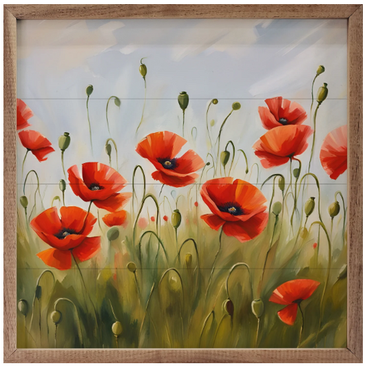 KH Red Poppy Field