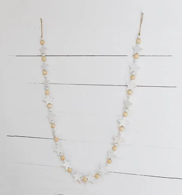 *INNER* 72" STAR & BEAD GARLAND