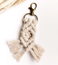Load image into Gallery viewer, Macrame Keychain

