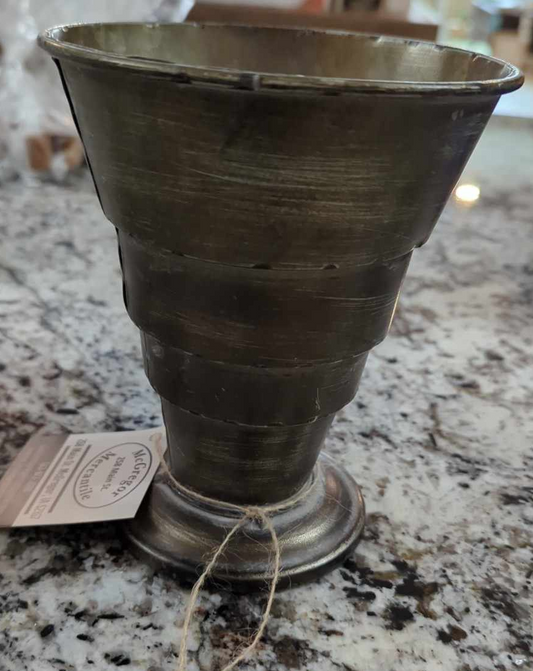Tin Vase