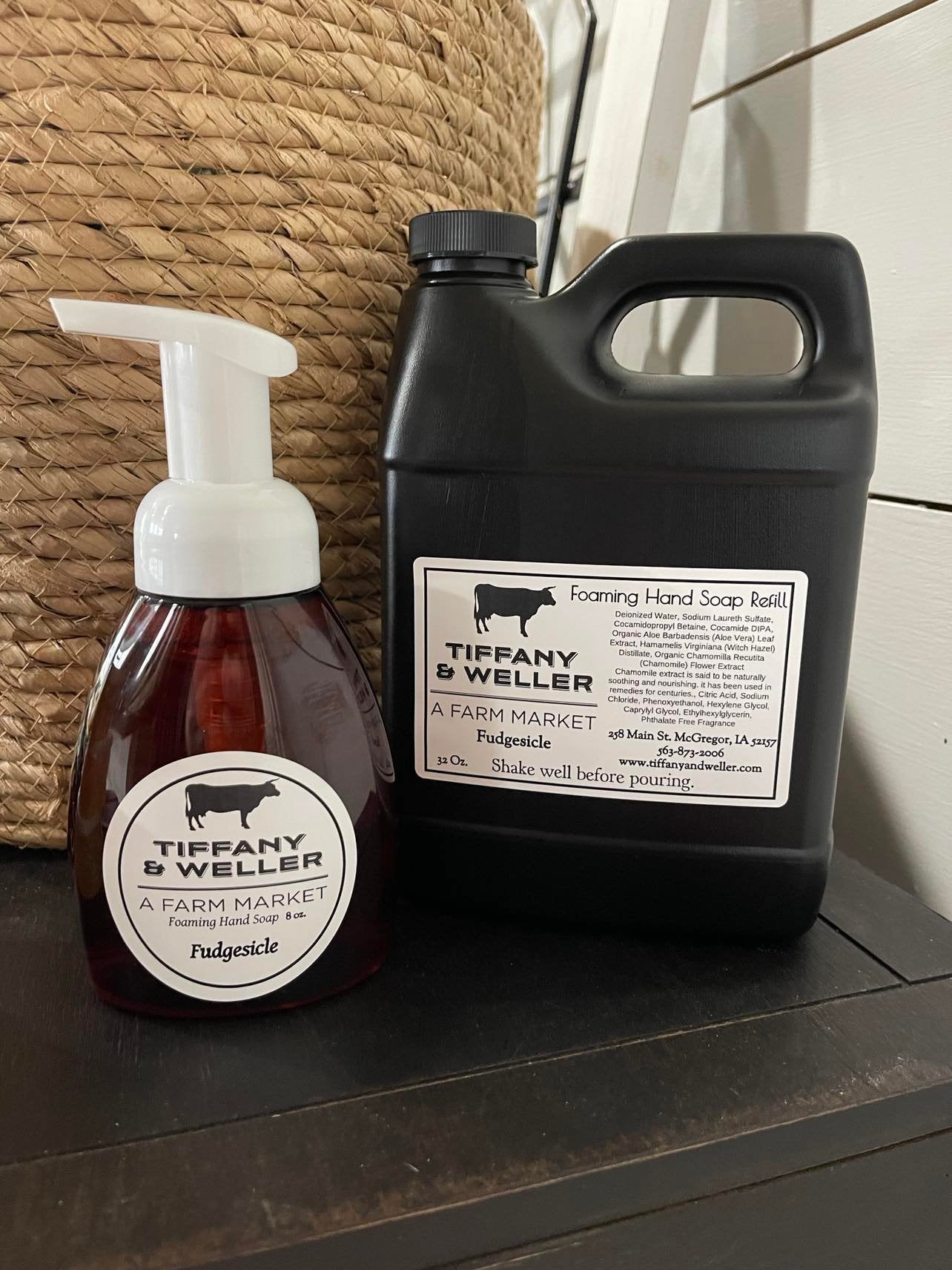 Combo 32oz Refill & 8oz Soap Fudgesicle