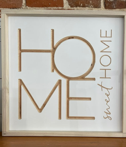 Home Sweet Home 20X20 Wood Sign