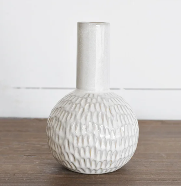 PD HXEF036 Long Neck Texture Vase 5.12