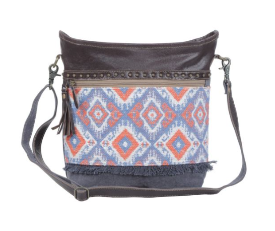 Myra S4706 Taupe brown Shoulder Bag 14.5" X 12"