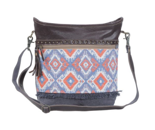 Myra S4706 Taupe brown Shoulder Bag 14.5" X 12"