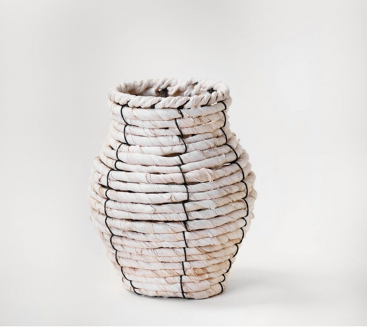 PD PDLA73 7.9" Corn Rope Vase