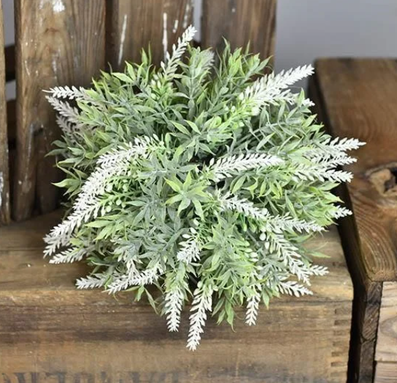 PD PDQH007 White Floral Sphere