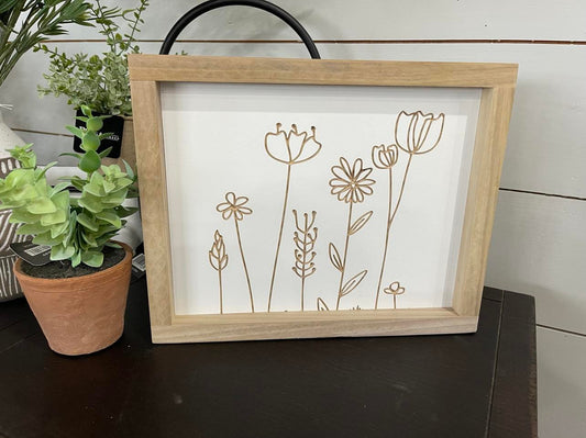 Flower Sign