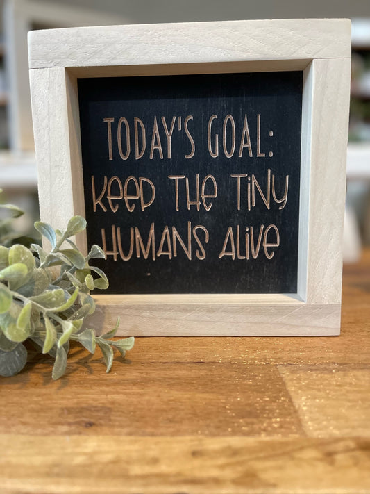 Today's Goal... 5X5 Wood Sign
