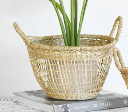 PD PDMK077 Seagrass Basket Large