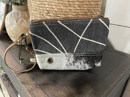 Myra S2563 Small Tote With Stirpes 9.5" X7"