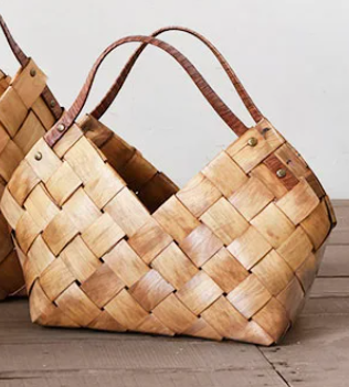 PD HXRH112 Small Loft Wood Basket